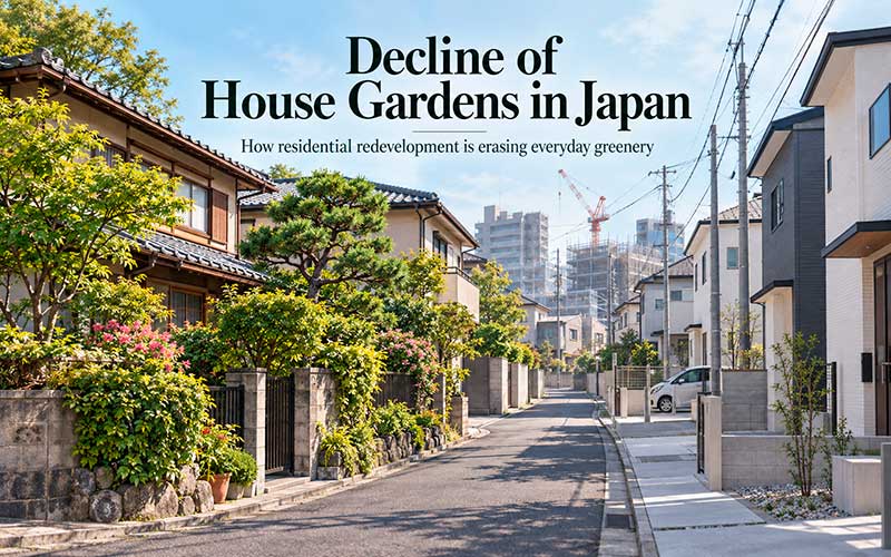 Sean Michael Wilson - Decline of House Gardens in Japan